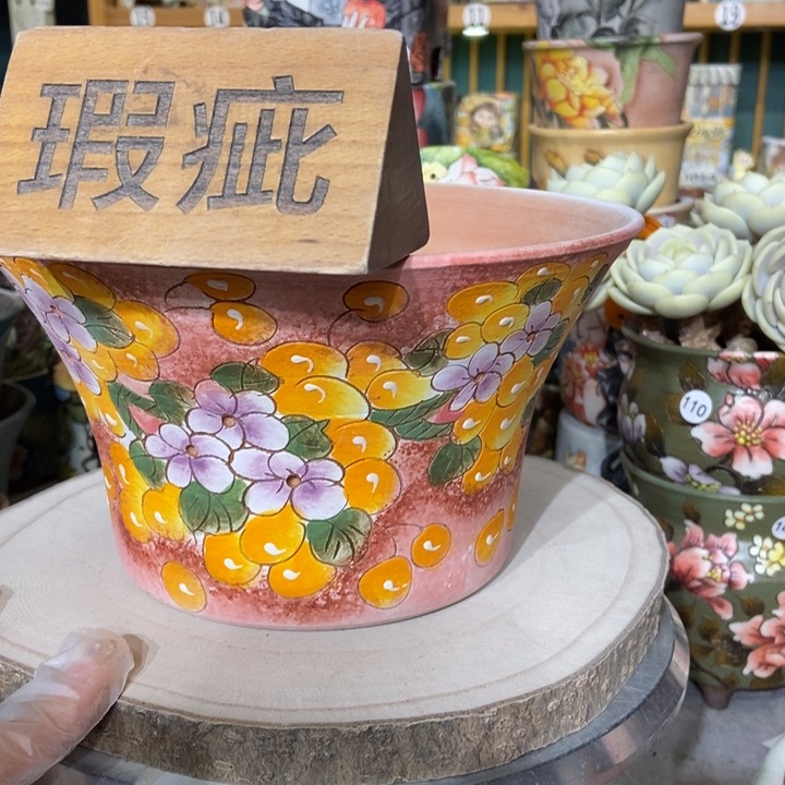 红陶景德镇艺术手绘作品