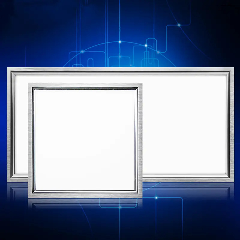 厨卫防水吸顶灯超薄嵌入式集成吊顶led方灯厨房浴室侧发光平板灯