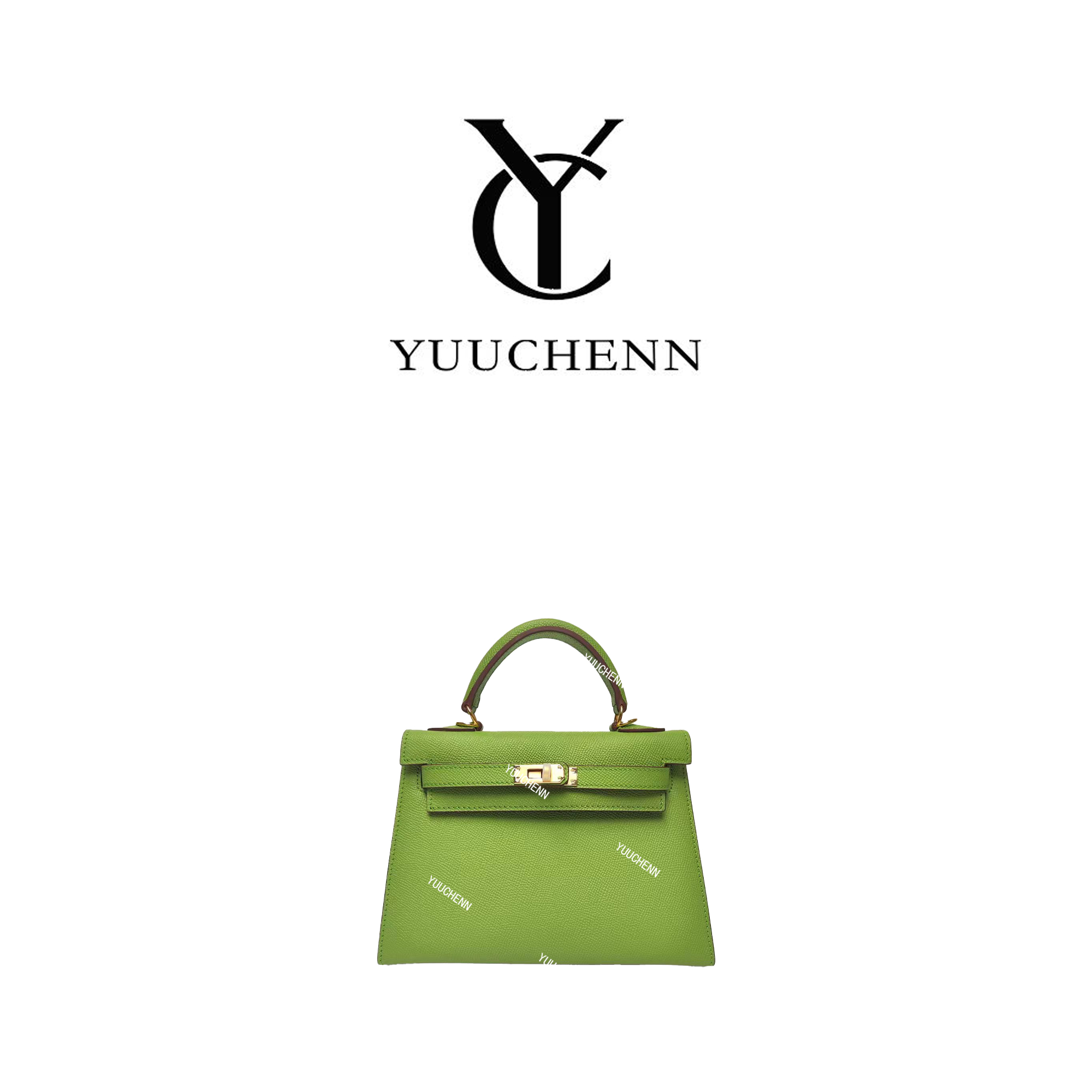 YUUCHENN22cm原创设计高定真皮包 HH1651