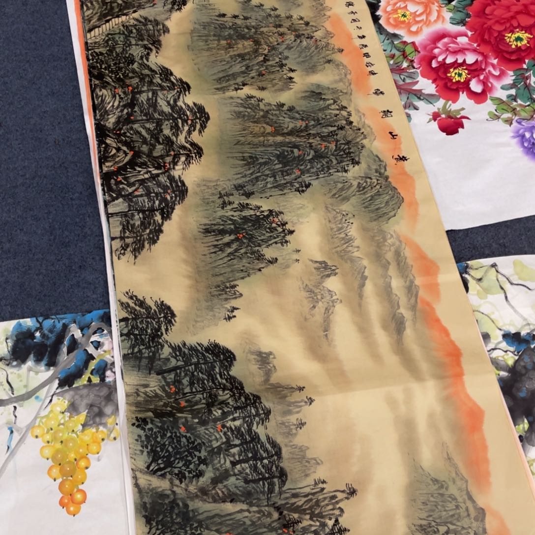 国画处理作品看好再拍哦