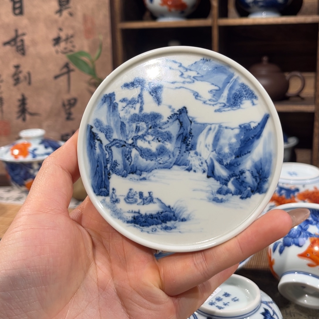 柴窑景德镇陶瓷主人杯