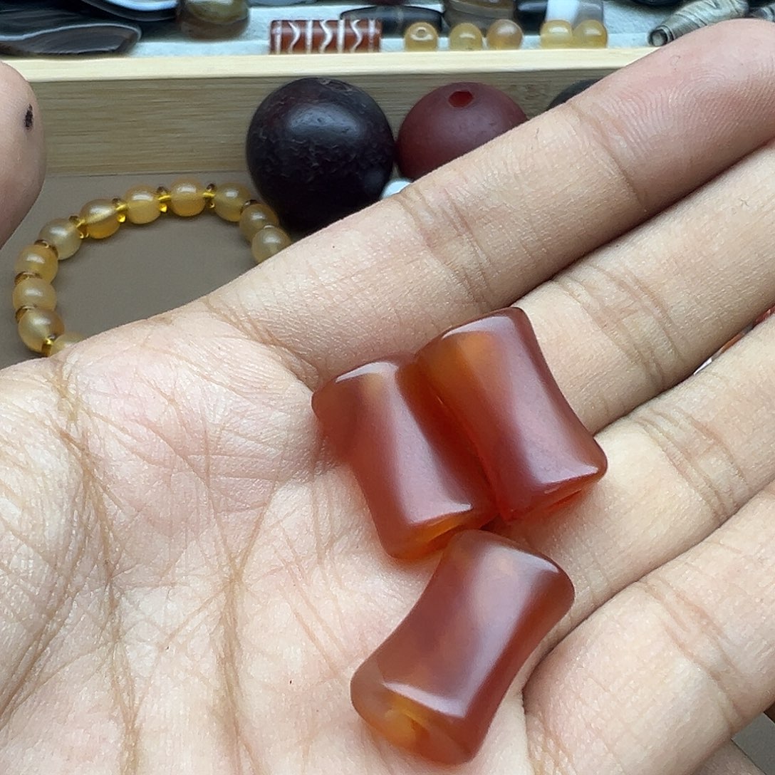 凯***键玛瑙/玉髓合金珠宝半成品