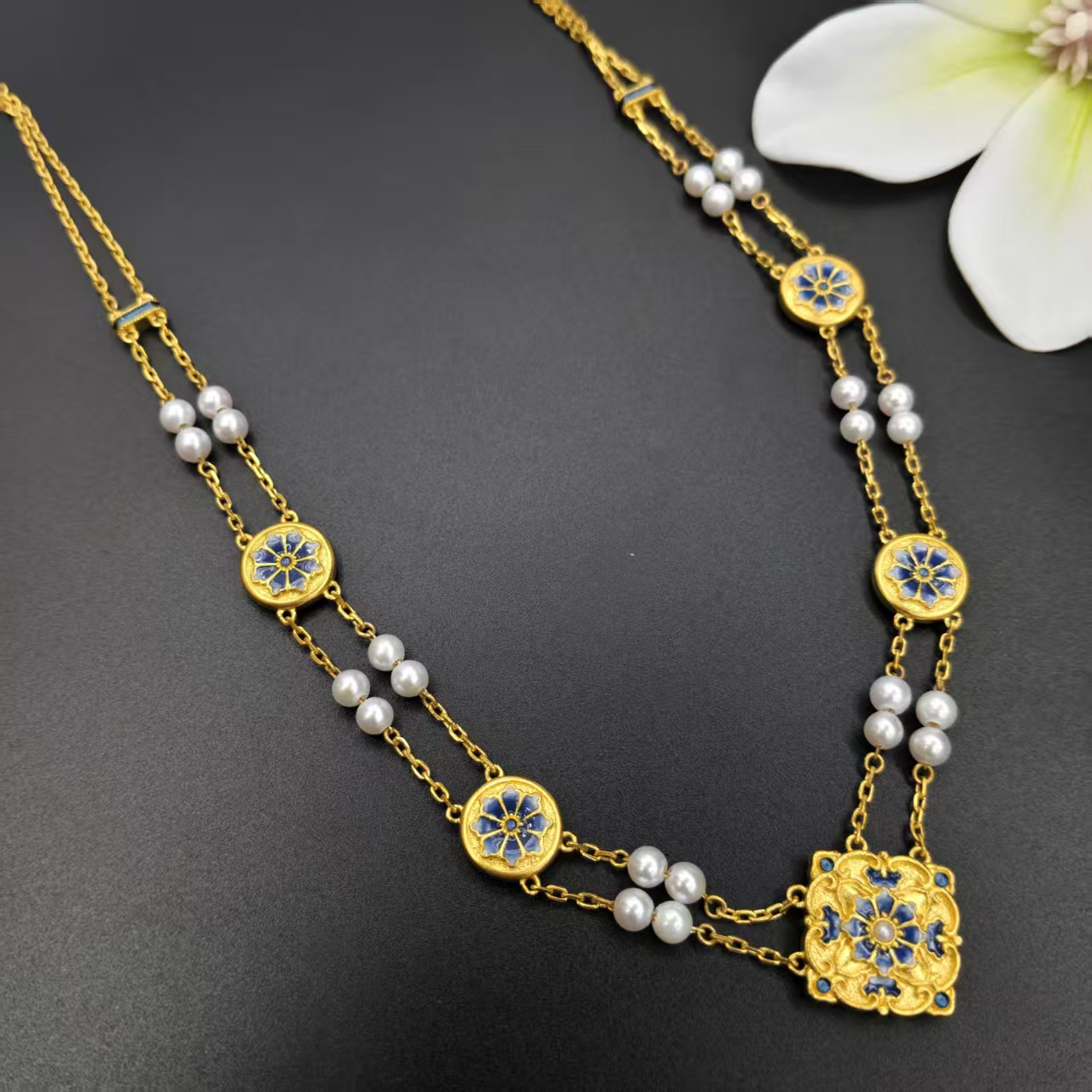 【恒潮珠宝】31.89g足金古法项链C0964259