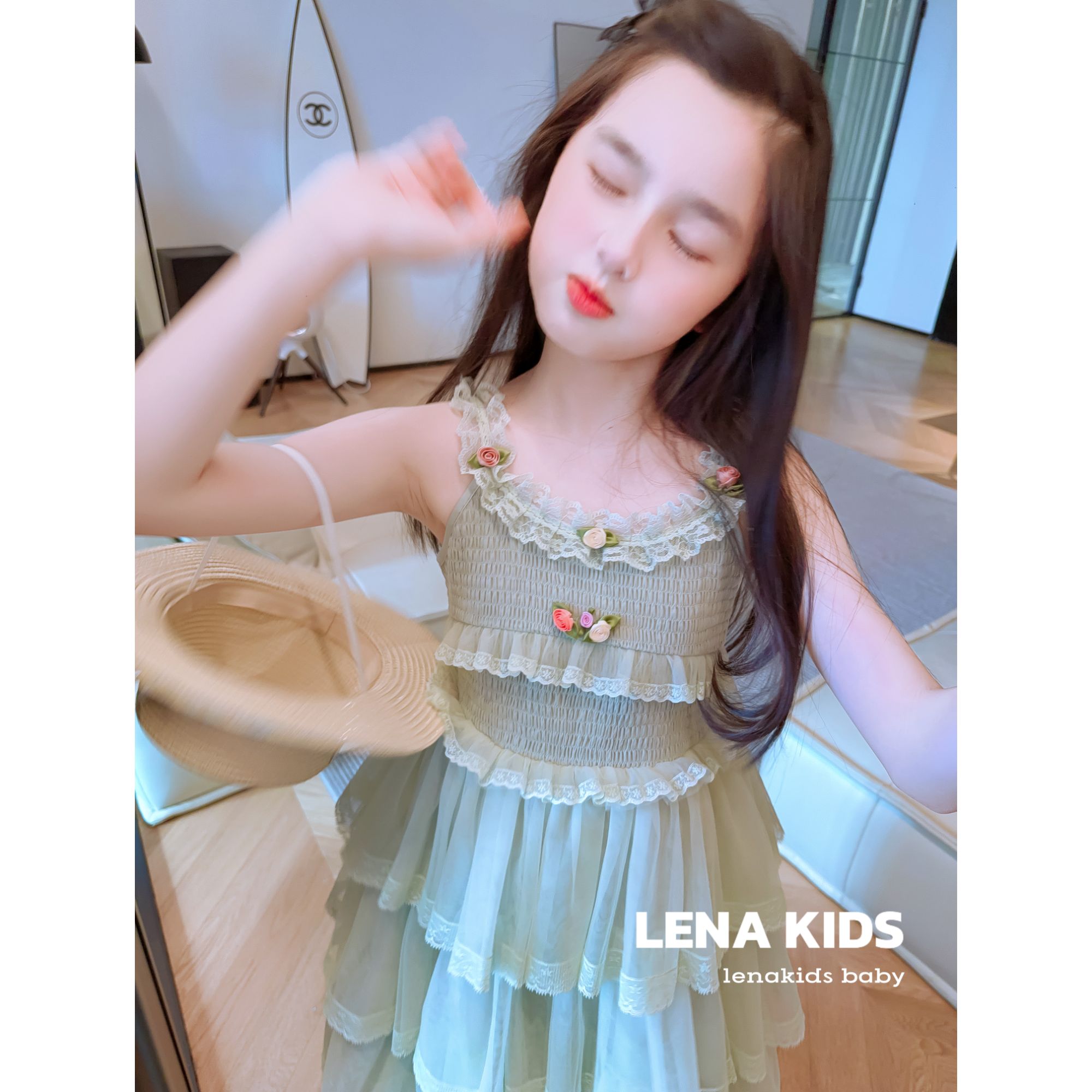 Lenakids【现货】【绿野仙踪裙·超仙纱连衣裙女宝】童装汉服26032501