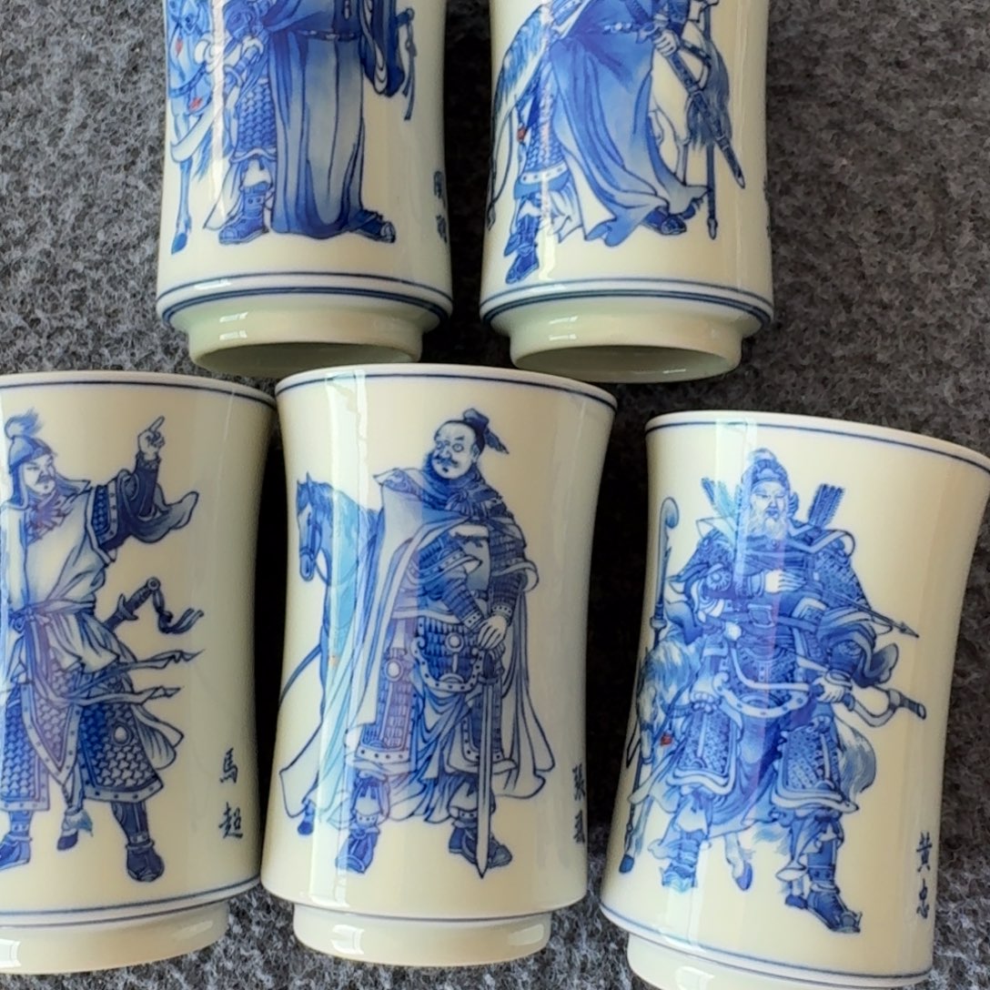 光***明现代景德镇陶瓷手绘茶具