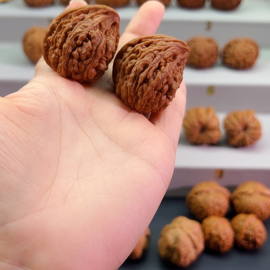 王***生把件文玩核桃39全品佛肚异形