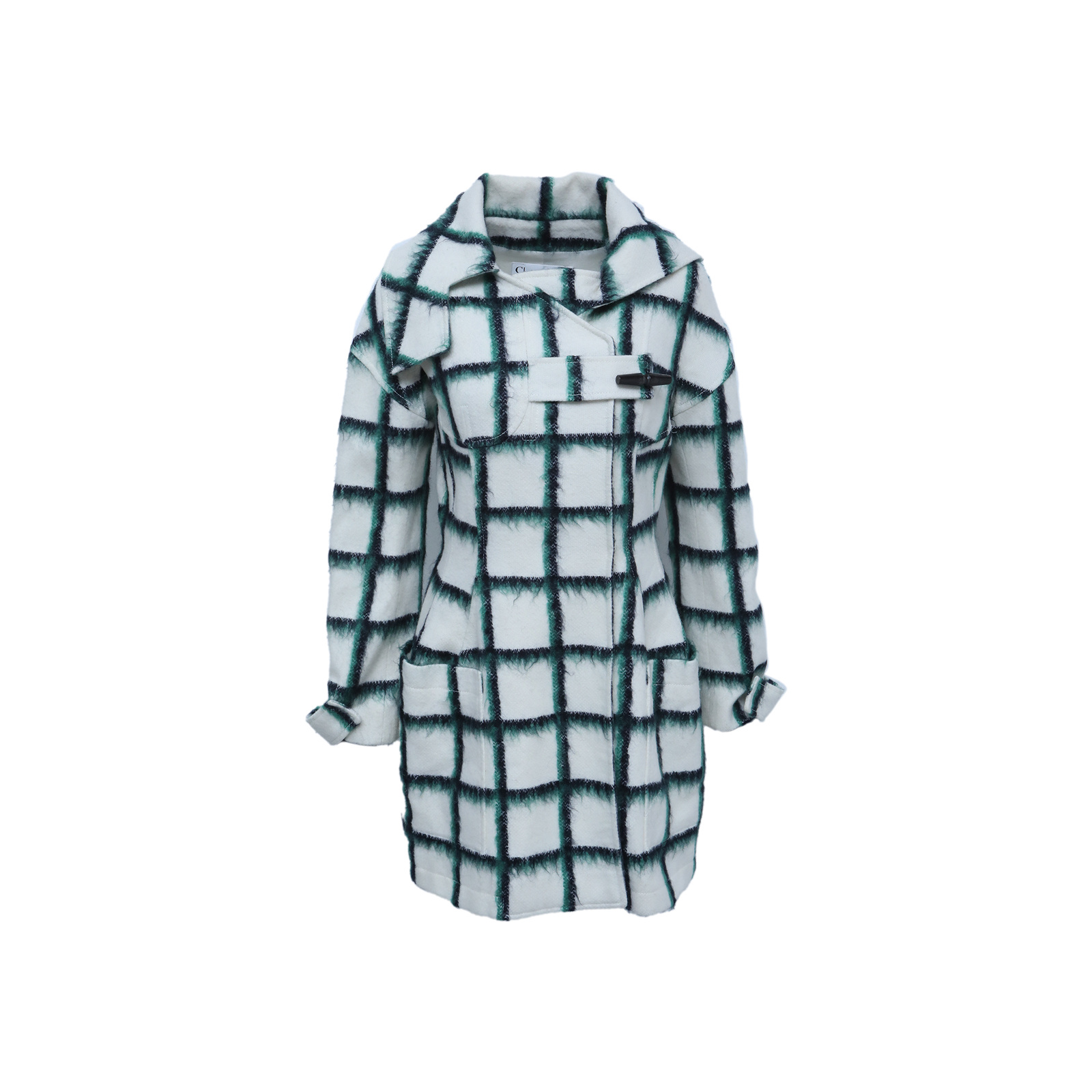 99新 DIOR/迪奥  拼色 羊毛 锦纶 马海毛 外套 P205538920
