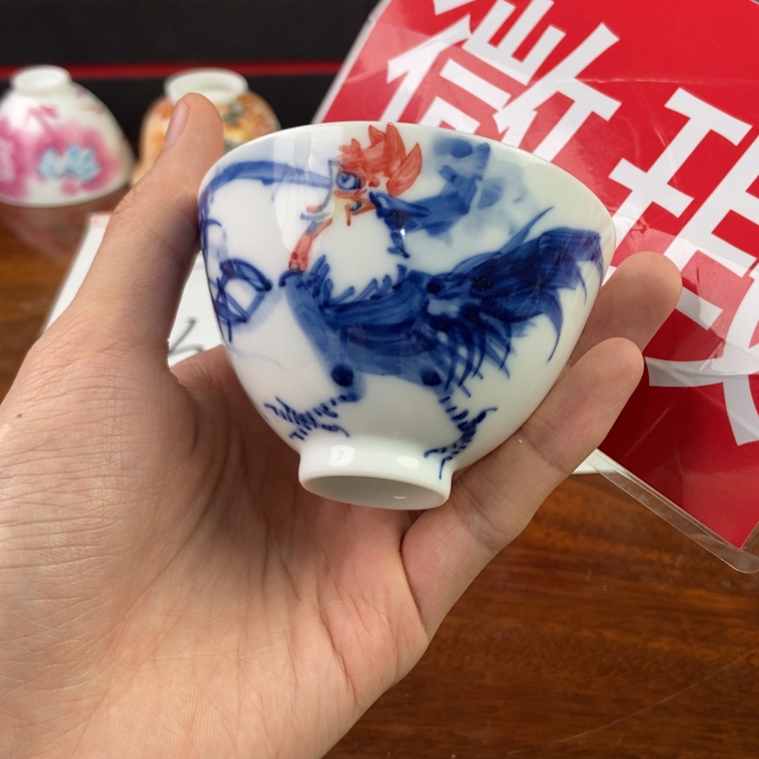 杯景德镇手绘陶瓷艺术