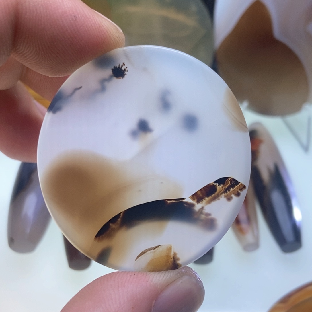 【闪购商品】玛瑙/玉髓吊坠(不含链)未镶嵌