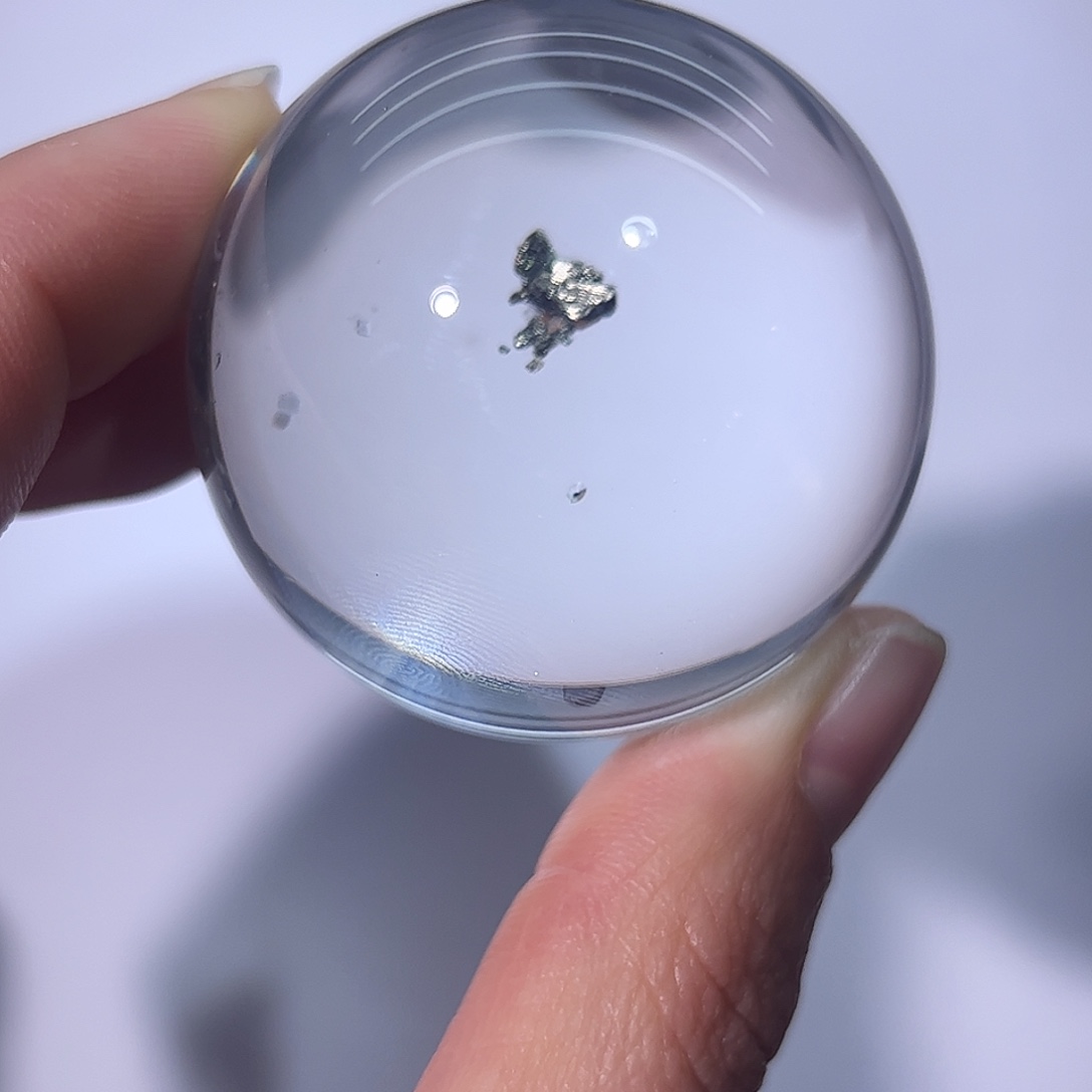 水晶未镶嵌珠宝半成品稀有黄铜矿