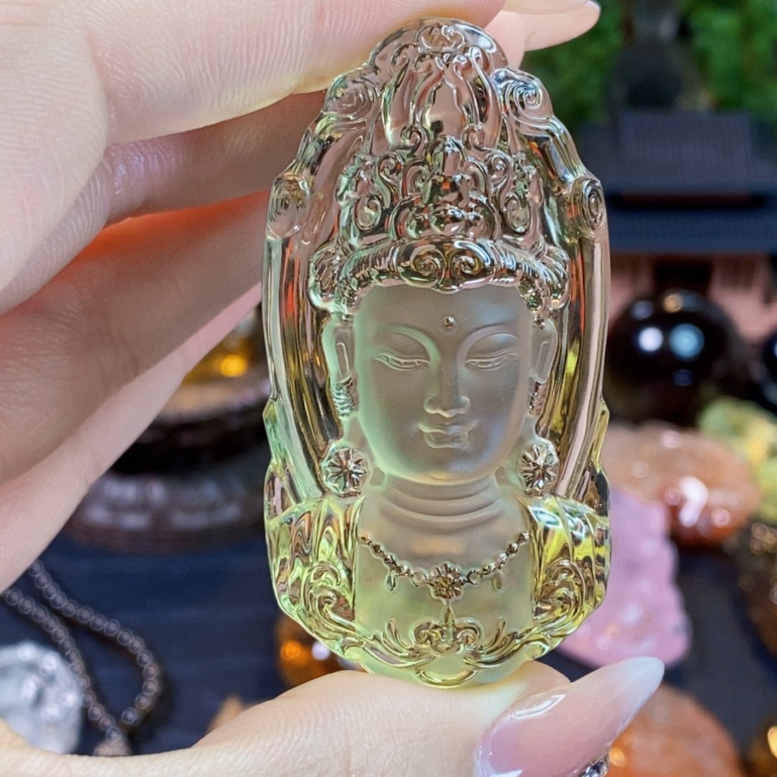 水晶颈饰未镶嵌吉*吊坠