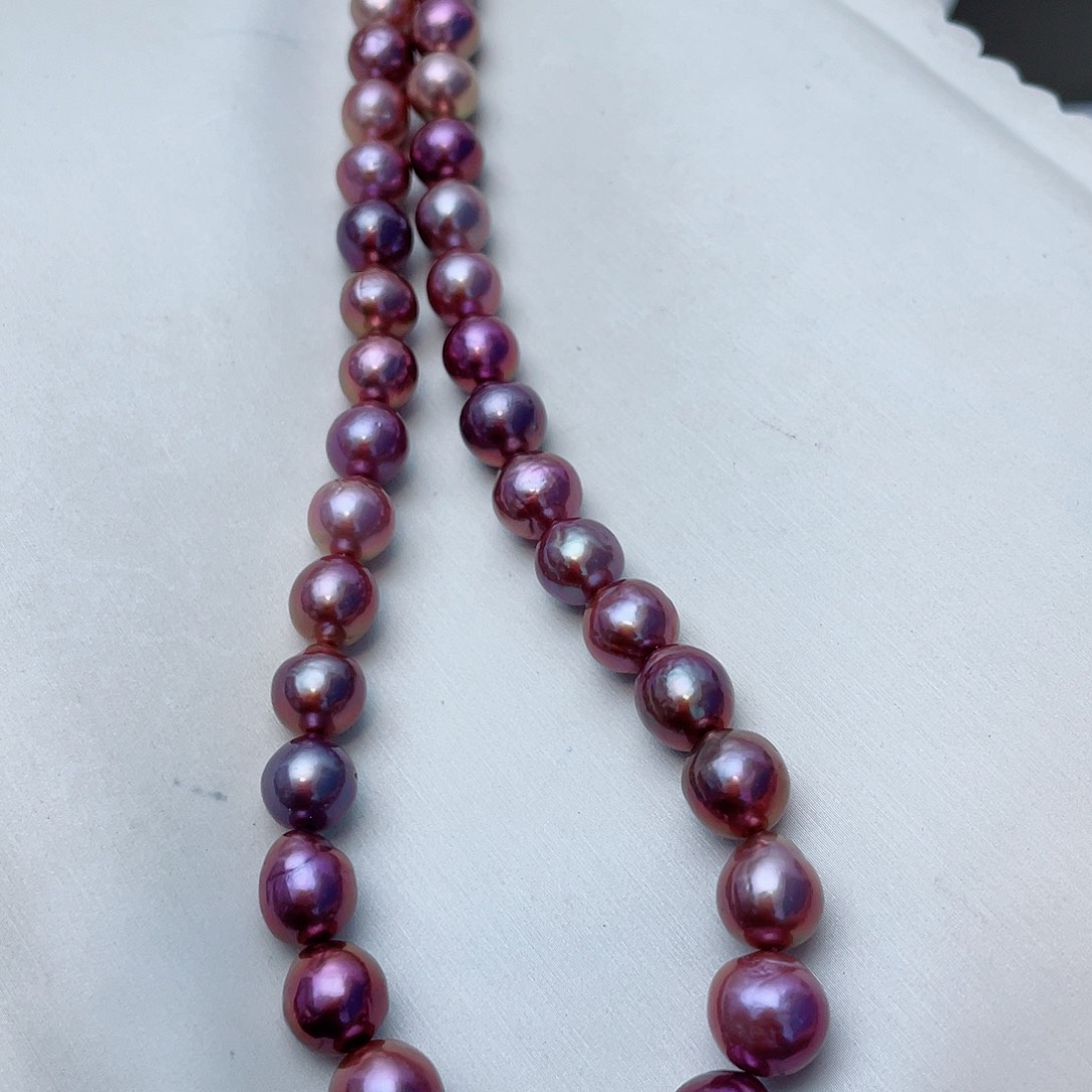 未镶嵌淡水珍珠颈饰w11