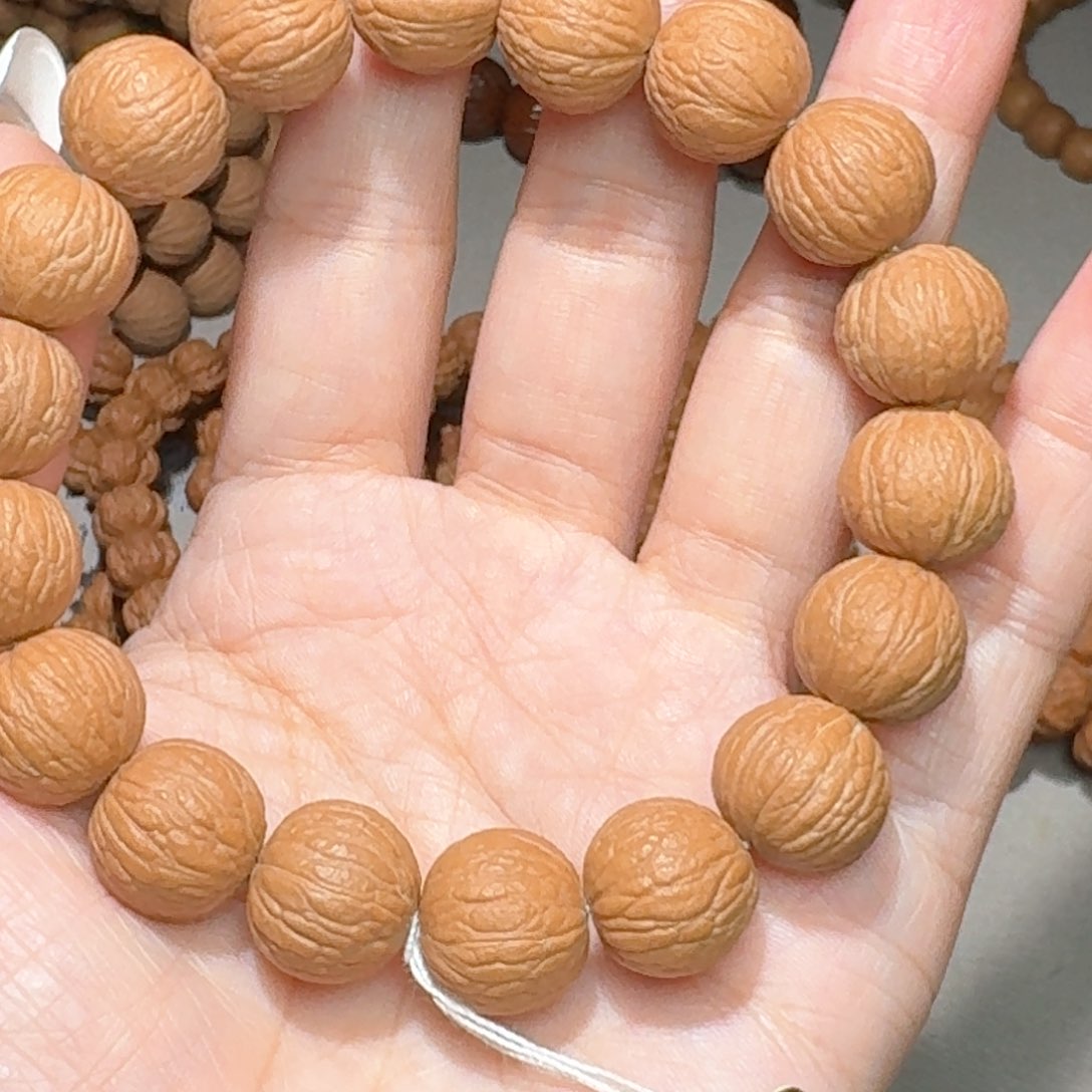 睿*聪原皮原色原生态凤羽手串边肚同尺 13+