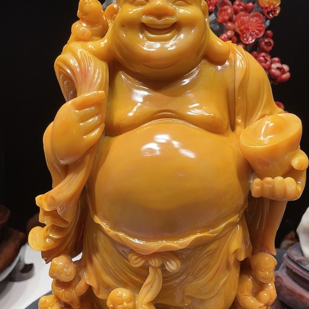 【闪购商品】寿山石马**燕笑口常开