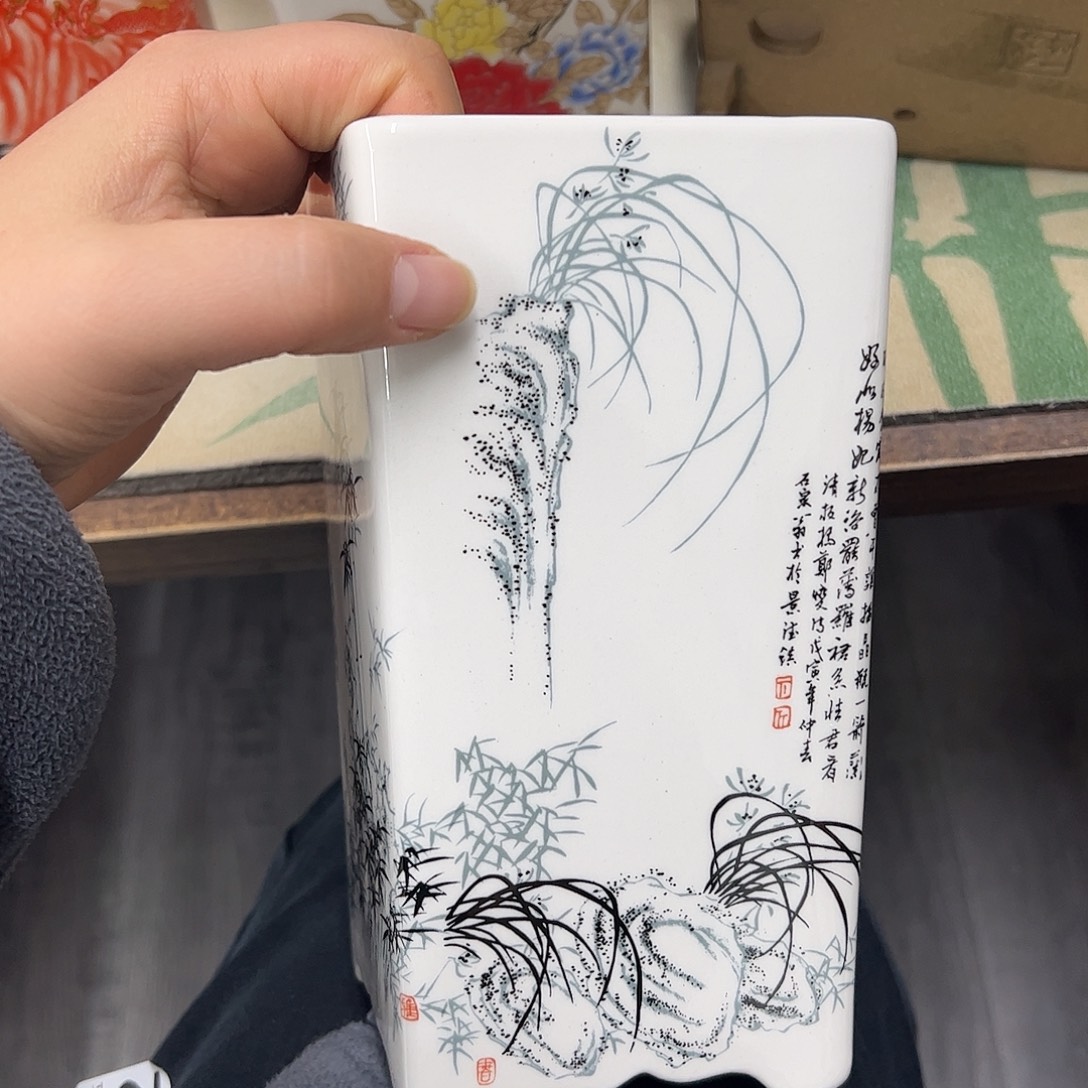 牛***哥紫砂花盆339号瑕疵10/19cm