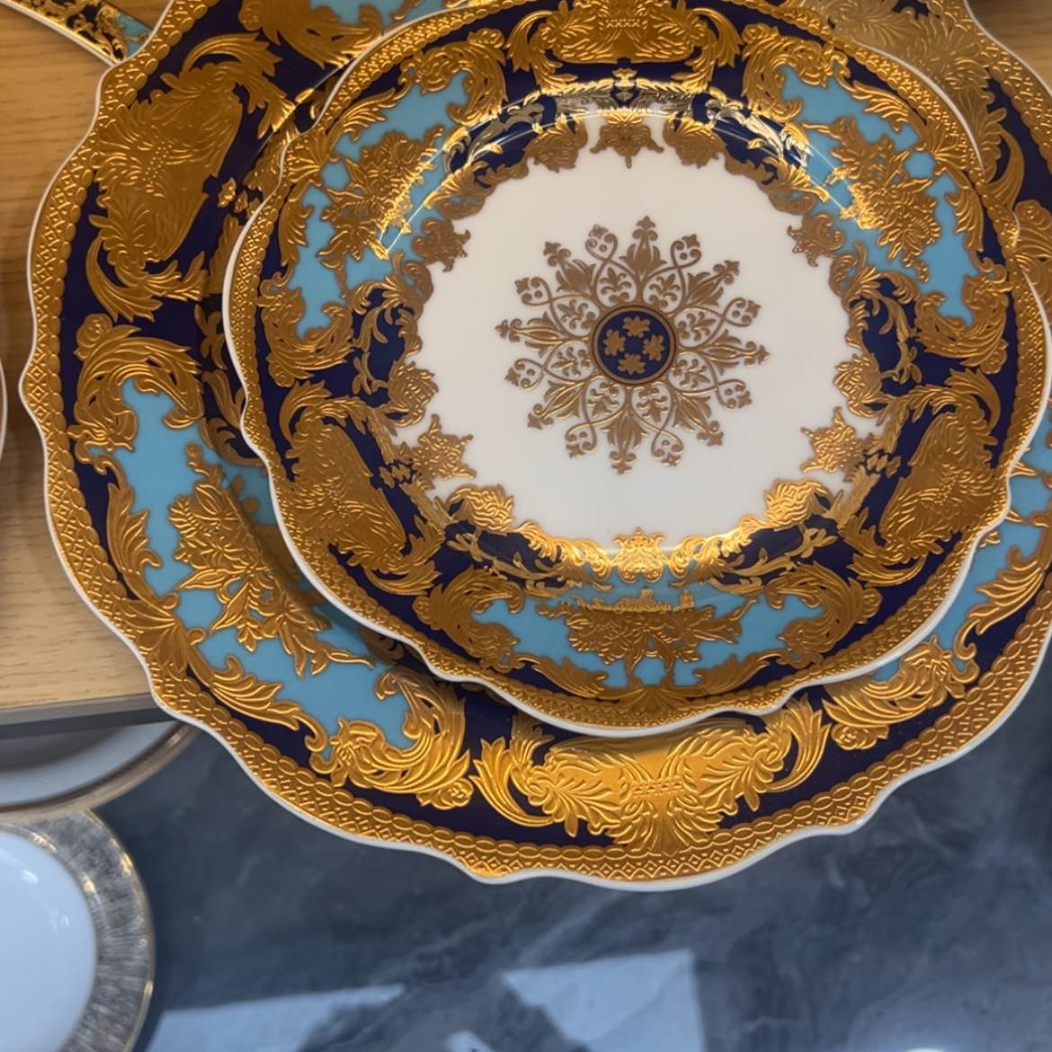 【闪购商品】瓷片媚*?11寸平盘+8寸平盘一单一套