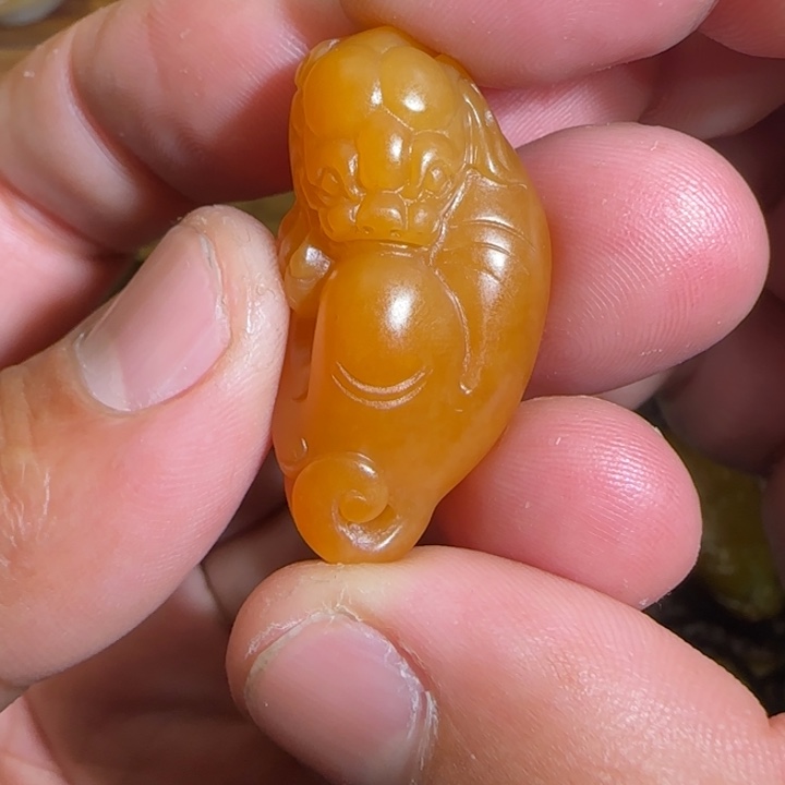 和田玉吊坠(不含链)未镶嵌