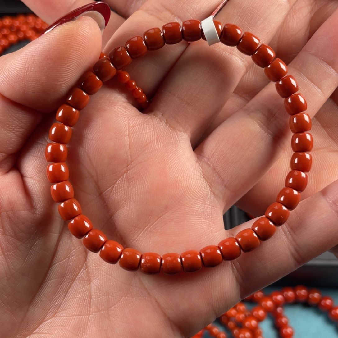 南红玛瑙手链未镶嵌妞5