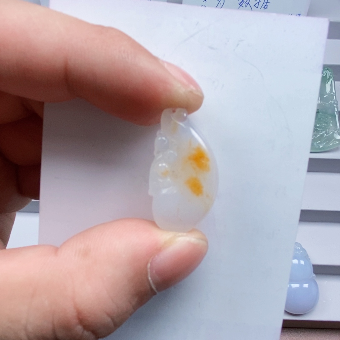 翡翠未镶嵌挂件挂件