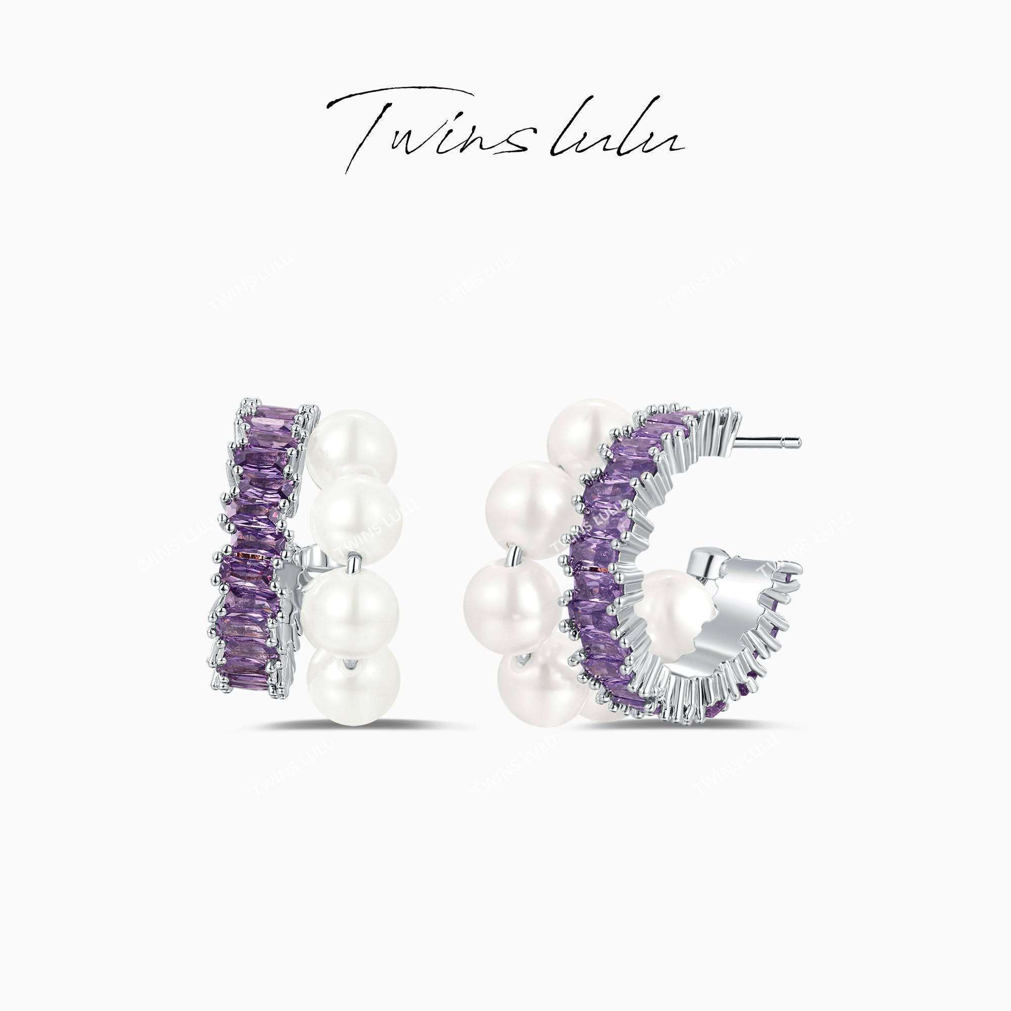 TWINS LULU 镀k金  【官方正品】小众【葡萄园】珠珠耳环TSL1645