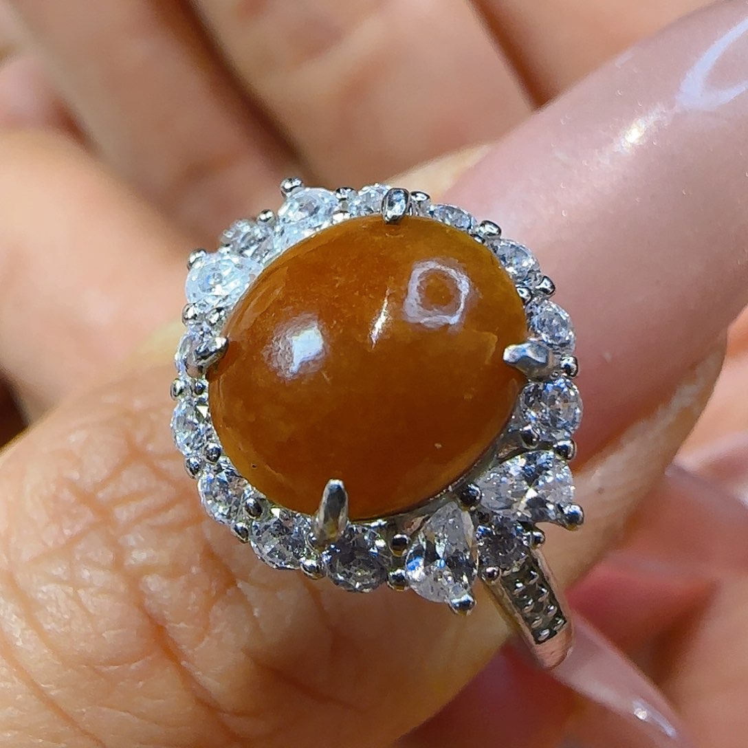 翡翠戒指未镶嵌翡翠99