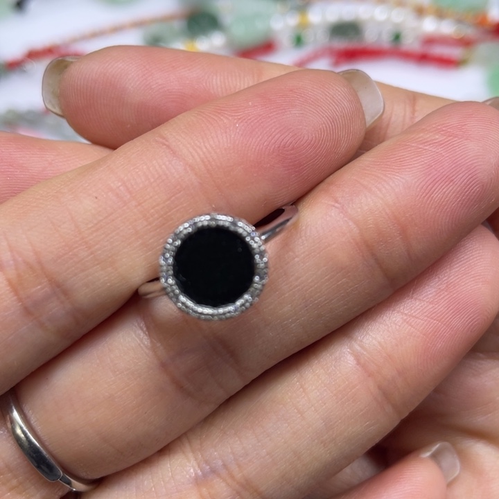 翡翠耳饰银S925镶嵌58999999999