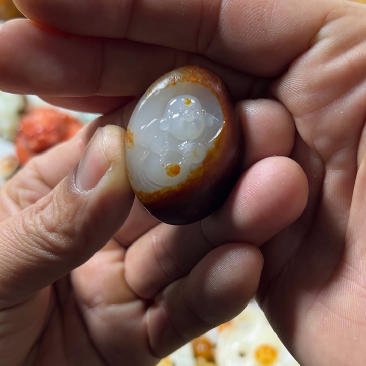 和田玉吊坠(不含链)未镶嵌平**利