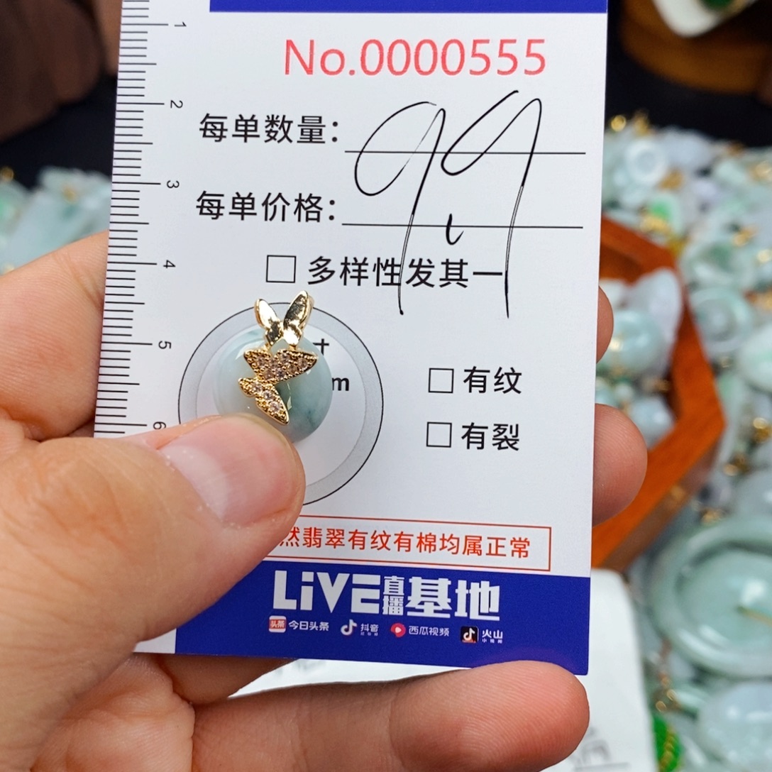 颈饰未镶嵌翡翠555