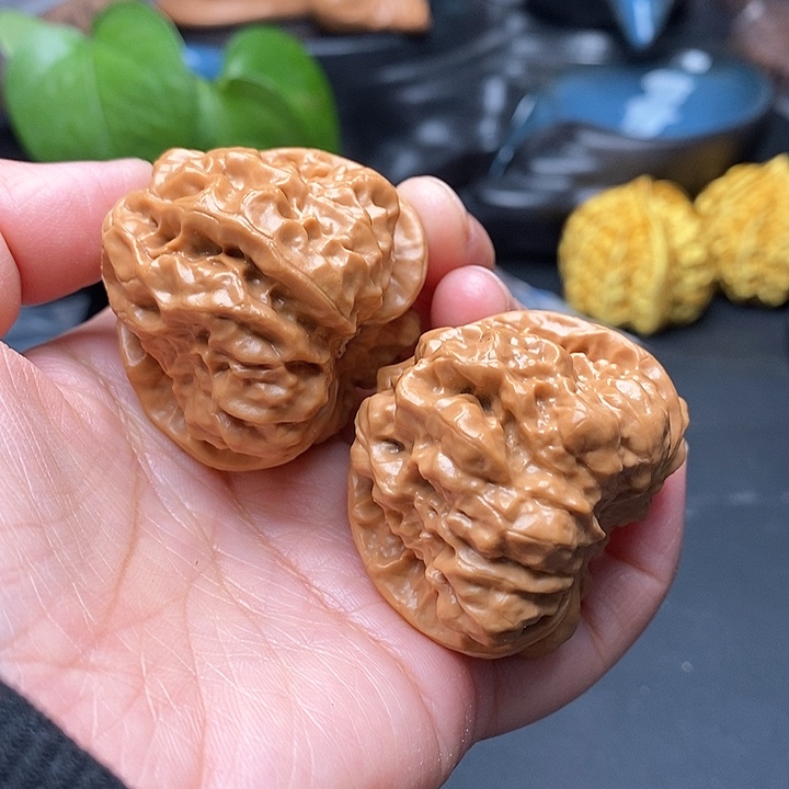 文玩核桃把件肌肉蛙42尺