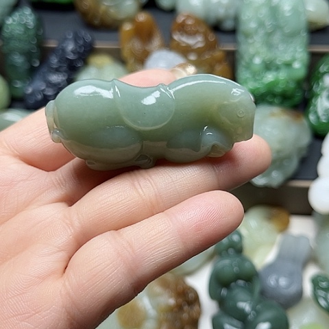 和田玉未镶嵌颈饰用****6