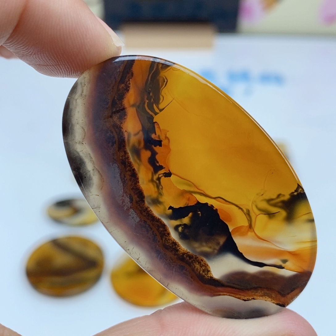 玛瑙/玉髓未镶嵌珠宝半成品