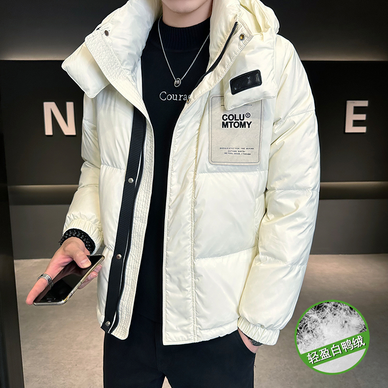 TUCANO/啄木鳥新款男士连帽羽绒服百搭时尚舒适帅气