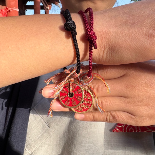 手工编织 山鬼花钱手串 道家饰品【理洋推荐】