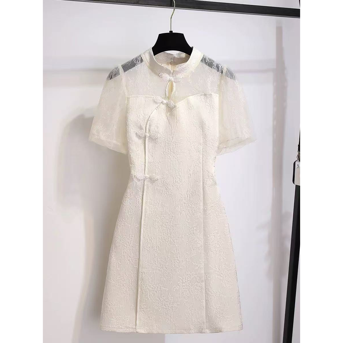 新款设计小众百搭中式气质优雅夏季连衣裙