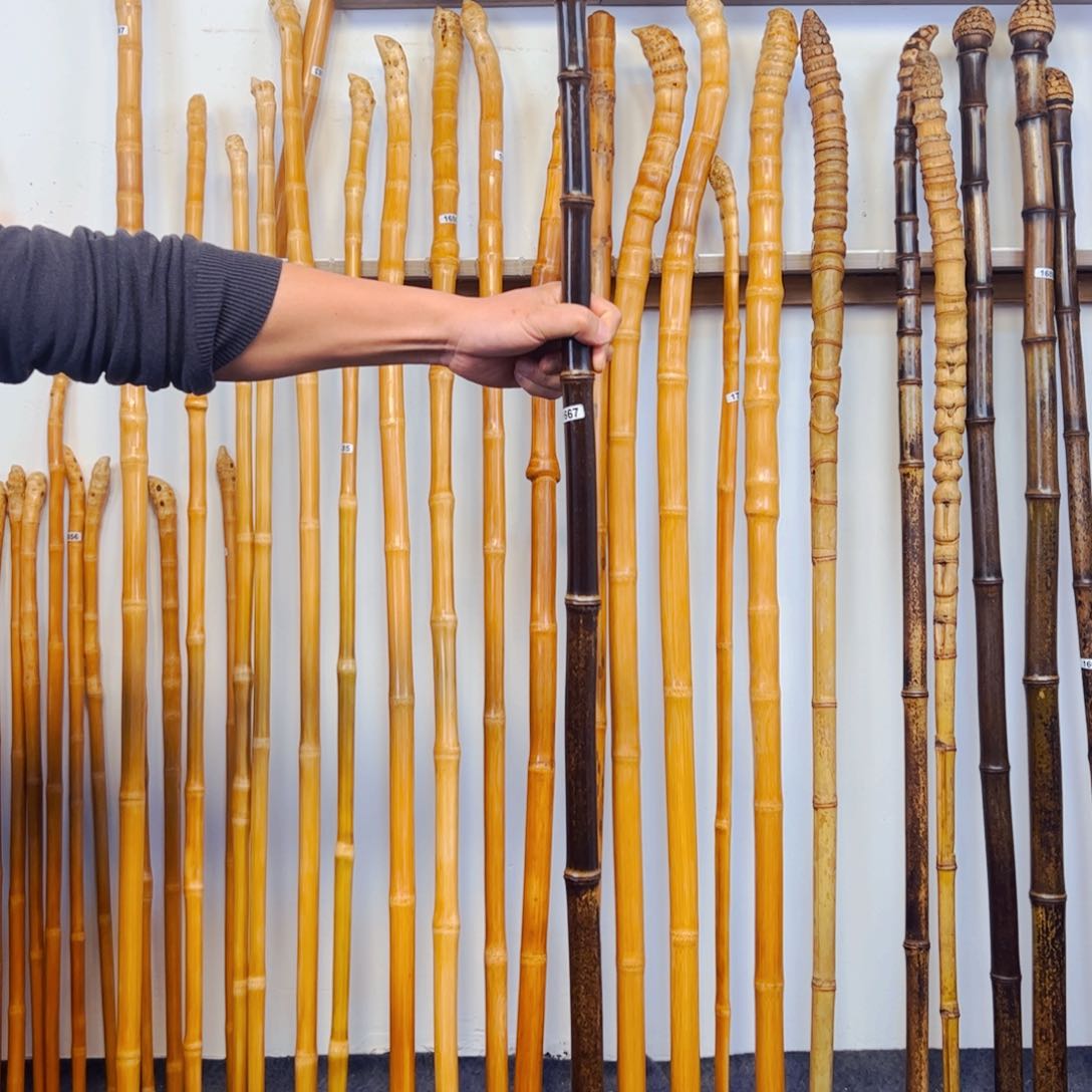 1667紫竹登山杖手持拐棍