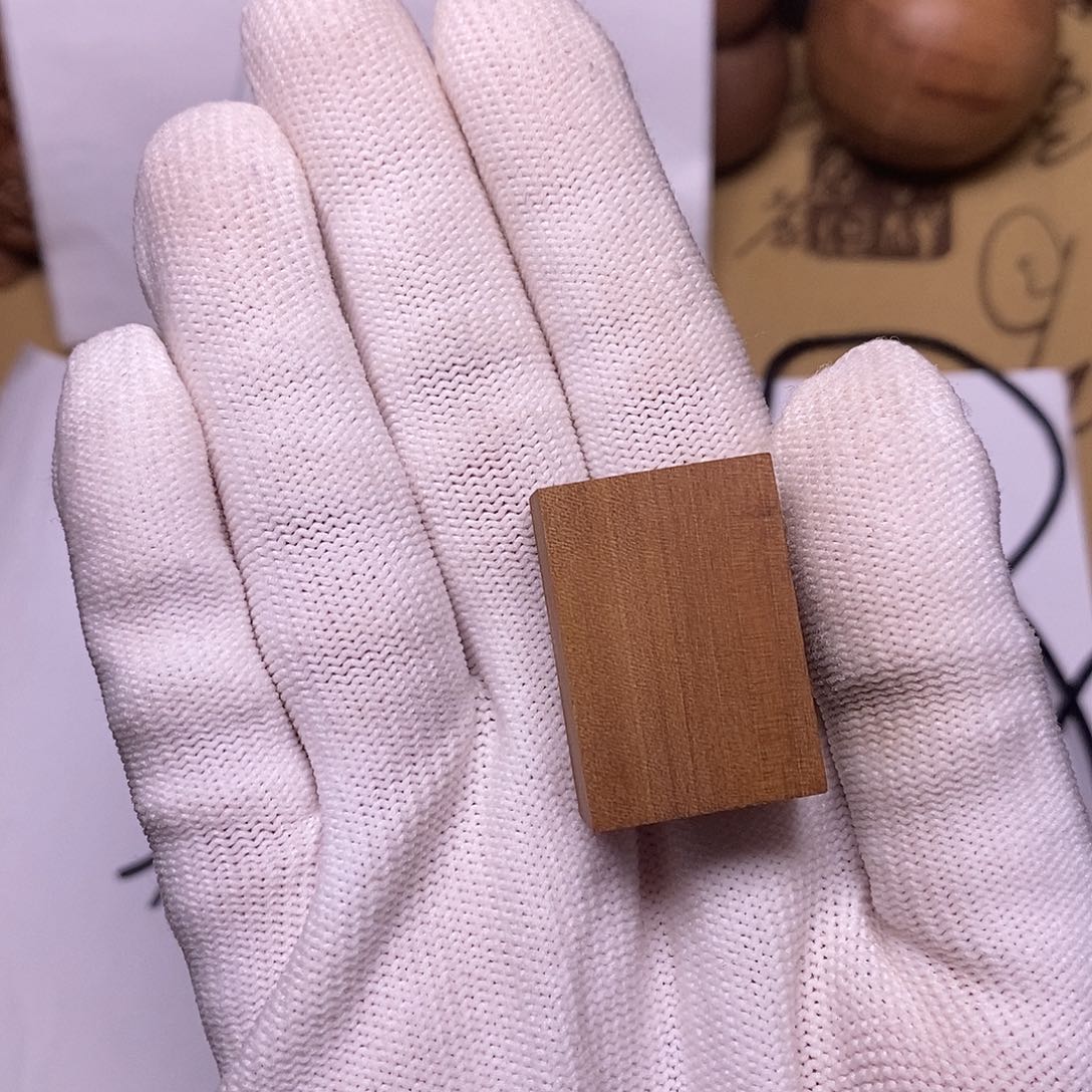 檀香木吊坠3/2/1 小无事牌