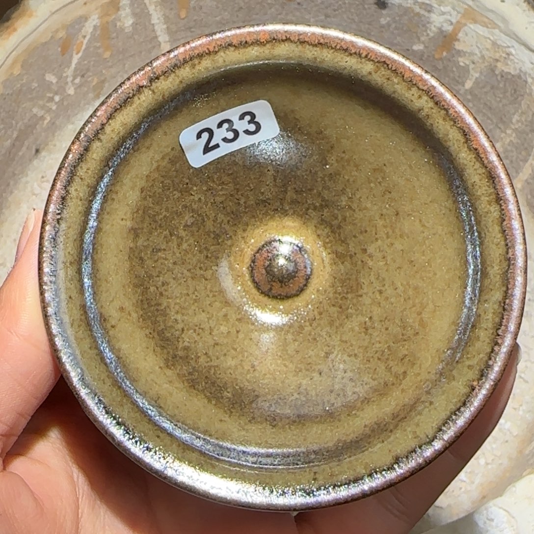 茶盏龙窑柴烧原矿原釉233