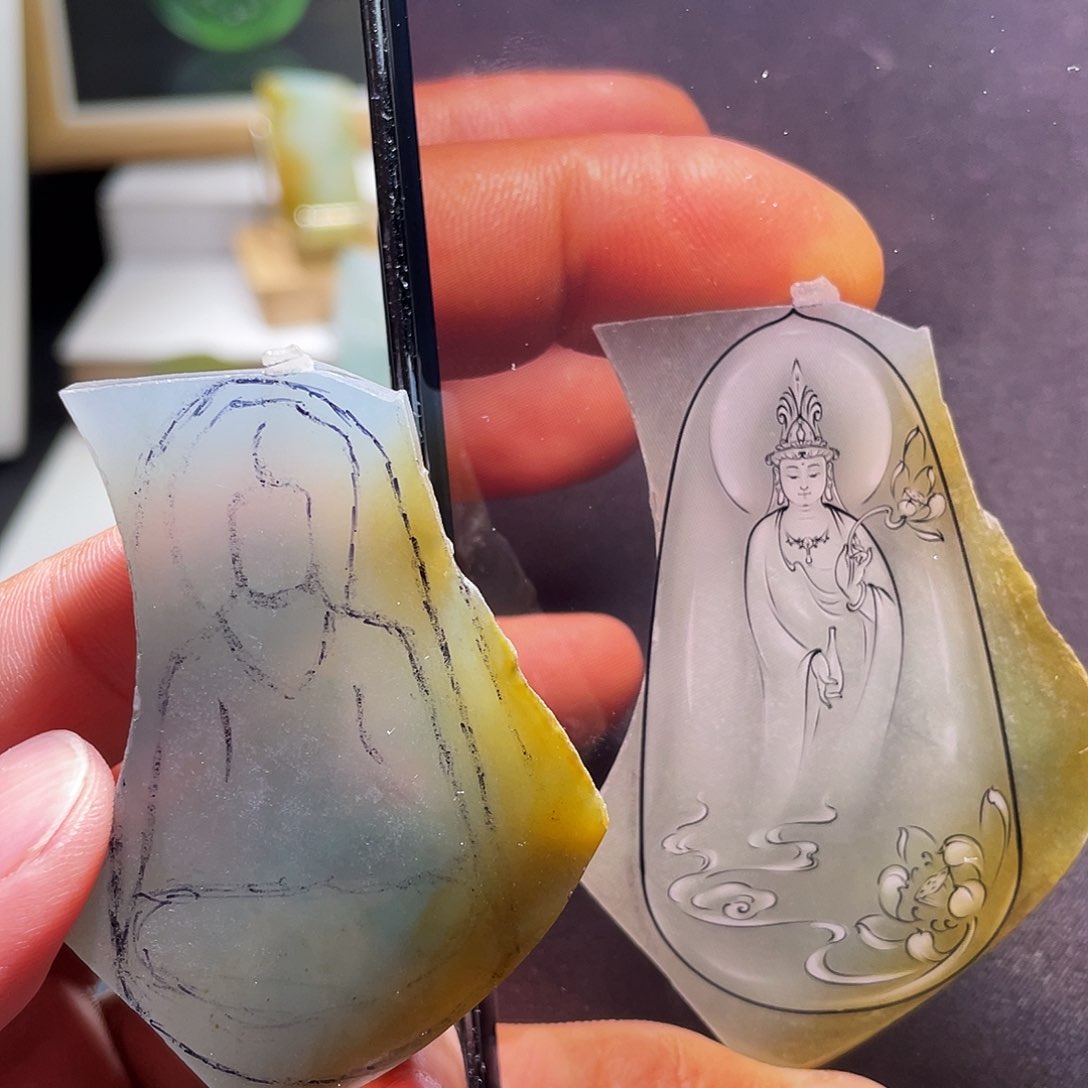 未镶嵌定制翡翠包工