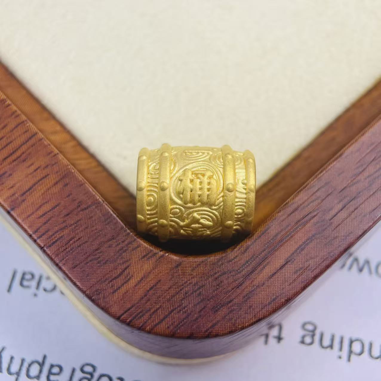 足金999黄金首饰配件大版一桶金DP1968-02060