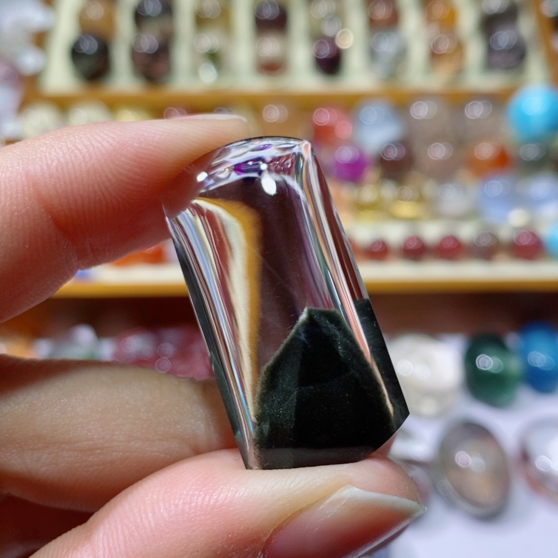 水晶吊坠，未镶嵌