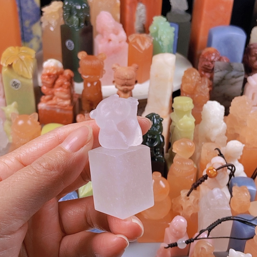 【闪购商品】云南石青田石雕艺术品