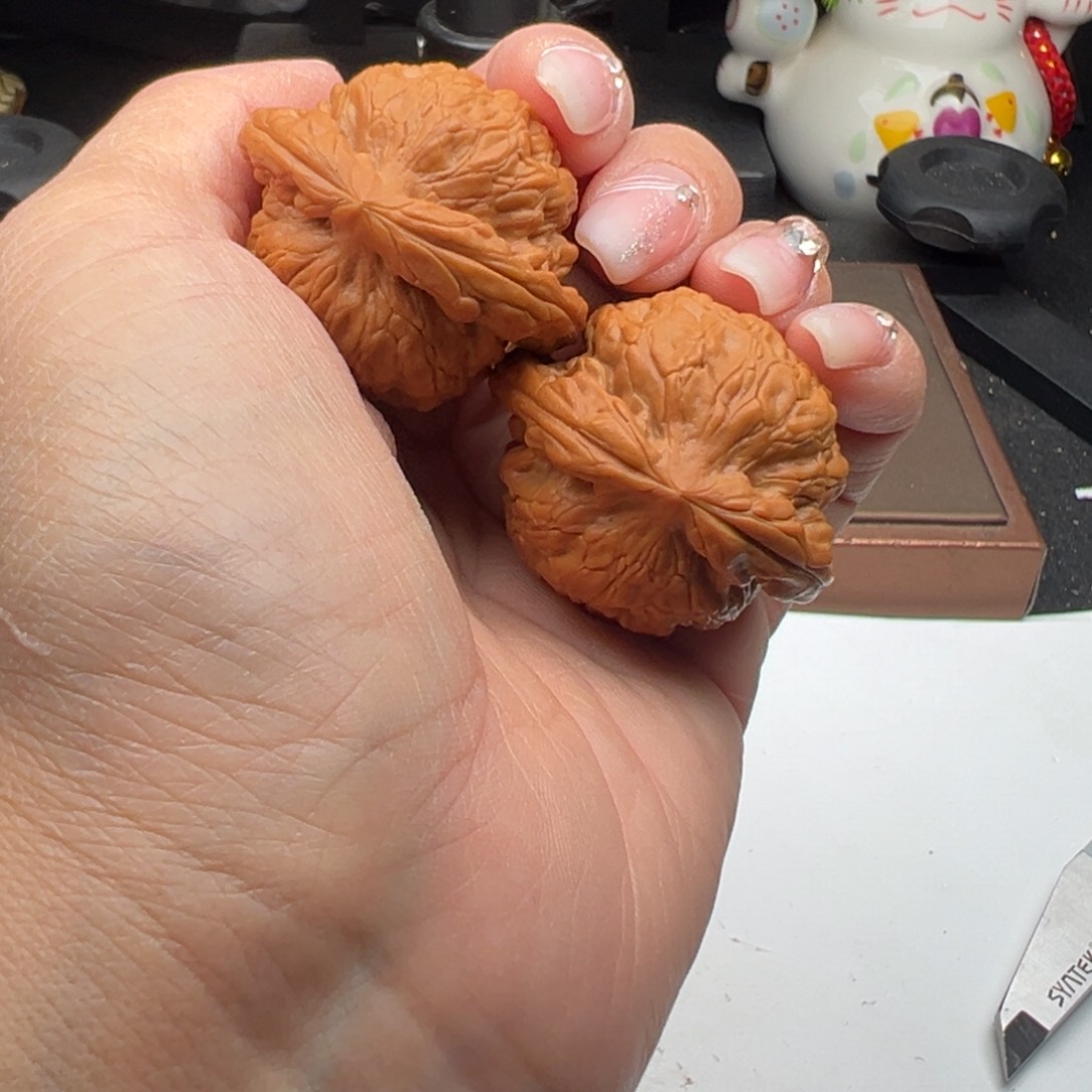 文玩核桃把件金公子38