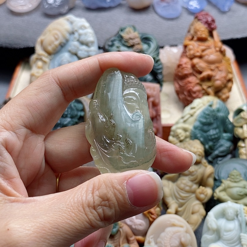 【闪购商品】未镶嵌吊坠定制玛瑙