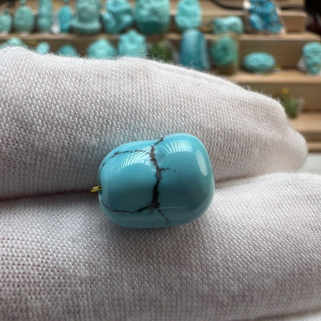 绿松石未镶嵌配饰10.2*13