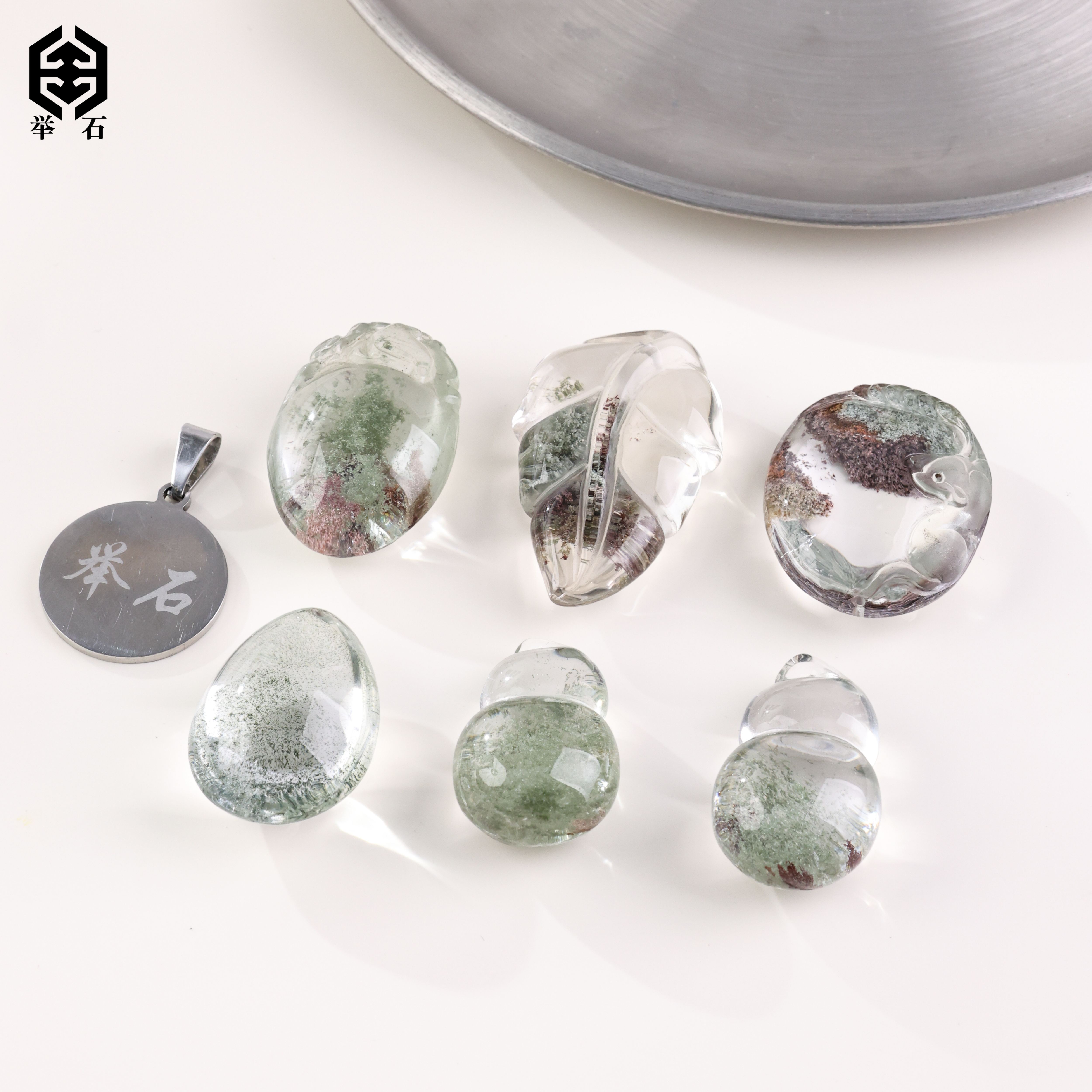 【举石精选】X03-H93-2138水晶吊坠（一件/自选）K