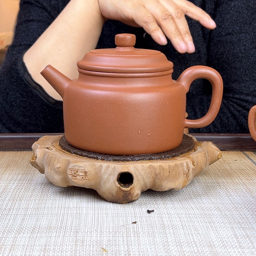 紫砂茶壶宜兴紫泥380cc