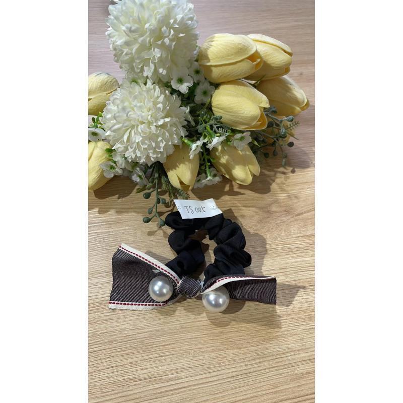 非金属仿珍珠项链 TS005简约风百搭发绳发圈气质头绳