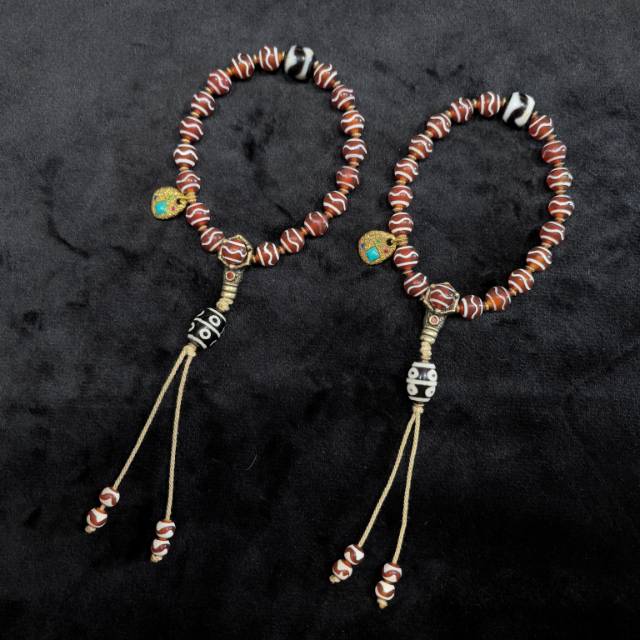 【曹美丽精选】 H72360-玛瑙diy手持手串(牙牙)-多样性发其一-8mm