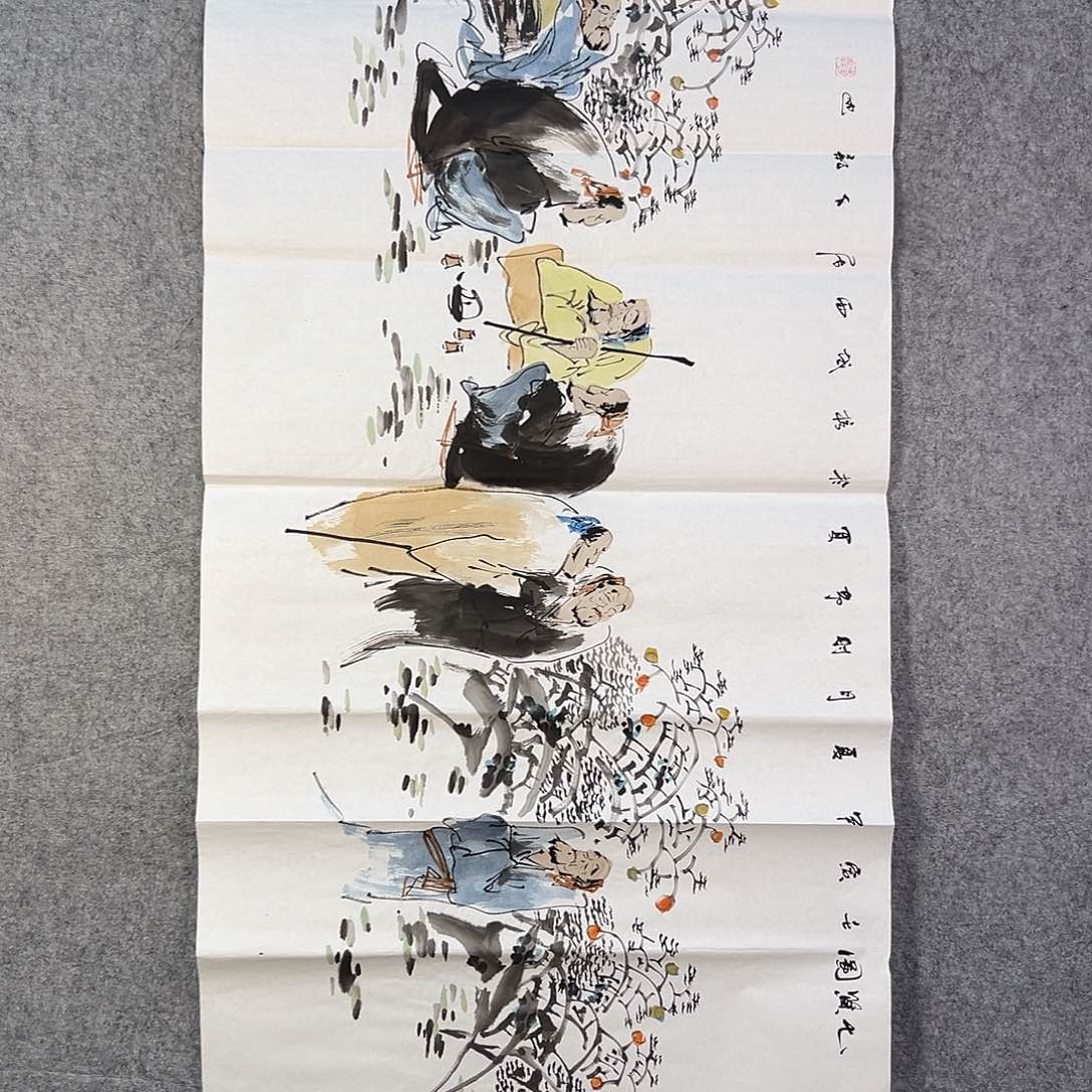 国画898 花鸟在此鸣叫时的鸣叫和