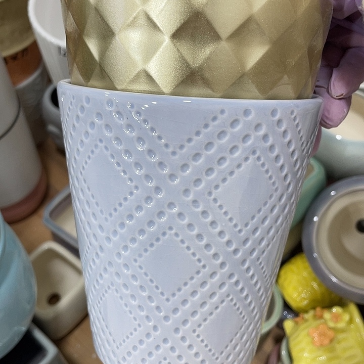 红陶陶瓷花盆花盆